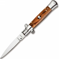 Автоматический складной нож нож Magnum Sicilian Needle Olive Wood, сталь 440A, рукоять дерево, 01MB279 купить в Мытищах