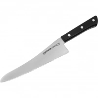 Кухонный нож для замороженных продуктов Samura Harakiri 188 мм, сталь AUS-8, рукоять пластик купить в Мытищах