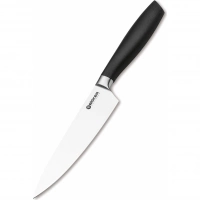 Кухонный нож шефа Bker Core Professional Chef’s Knife, 160 мм, сталь X50CrMoV15, рукоять пластик купить в Мытищах