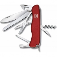 Мультитул Victorinox Outrider 0.8513, сталь X50CrMoV15, рукоять нейлон, красный купить в Мытищах