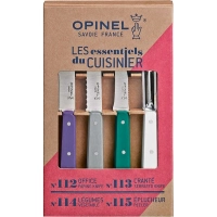 Набор ножей Opinel Les Essentiels Art deco, нержавеющая сталь, (4 шт) купить в Мытищах