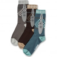 Носки Boker 09BO199 Socks Set Large 3 пары, р.39-42 купить в Мытищах