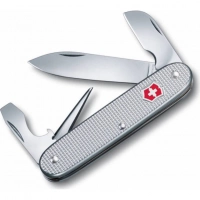 Нож перочинный Victorinox Alox 0.6221.26 58 мм 5 функций алюминиевая рукоять серебристый купить в Мытищах