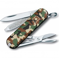 Нож перочинный Victorinox Classic, сталь X55CrMo14, рукоять Cellidor®, камуфляж купить в Мытищах