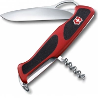 Нож перочинный Victorinox RangerGrip 63, сталь X55CrMo14, рукоять полиамид, красно-чёрный купить в Мытищах