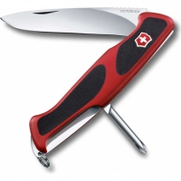 Нож перочинный Victorinox RangerGrip, сталь X50CrMoV15, рукоять нейлон, красно-чёрный купить в Мытищах