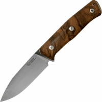 Нож с фиксированным клинком LionSteel B35, сталь Sleipner, рукоять ореховое дерево купить в Мытищах