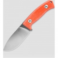 Нож с фиксированным клинком LionSteel M2 MiOR, сталь D2, рукоять Orange micarta купить в Мытищах