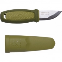 Нож с фиксированным лезвием Morakniv Eldris, сталь Sandvik 12С27, рукоять пластик, зеленый купить в Мытищах