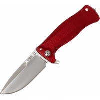 Нож складной LionSteel SR11A RS RED, сталь Uddeholm Sleipner® Satin Finish, рукоять алюминий (Solid®), красный купить в Мытищах