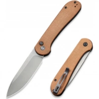Складной нож CIVIVI Elementum, сталь 14C28N, Brown Micarta купить в Мытищах