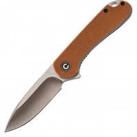 Складной нож CIVIVI Elementum, сталь D2, Brown Micarta купить в Мытищах