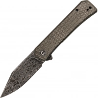 Складной нож CIVIVI Relic, сталь Damascus, Green Micarta купить в Мытищах
