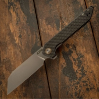 Складной нож CJRB Rampart, сталь D2, Carbon Fiber купить в Мытищах