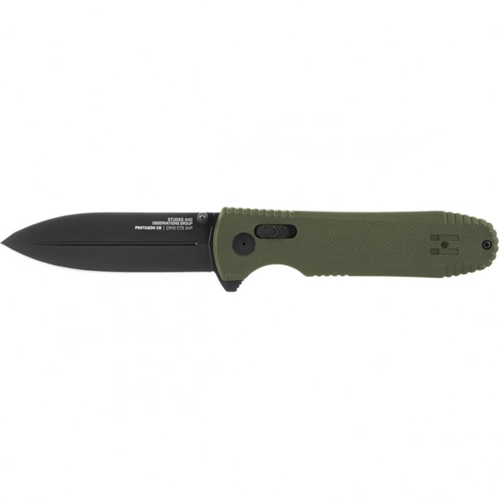 Складной нож SOG Pentagon Mk3 OD Green, сталь  CTS-XHP