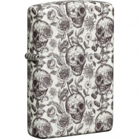 Зажигалка Skeleton Glow in the Dark Green ZIPPO купить в Мытищах