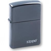 Зажигалка ZIPPO Classic с покрытием Black Ice®, латунь/сталь, чёрная, глянцевая, 36х12х56 мм купить в Мытищах