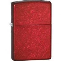 Зажигалка ZIPPO Classic с покрытием Candy Apple Red™, латунь/сталь, красная, глянцевая, 36x12x56 мм купить в Мытищах