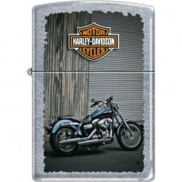 Зажигалка ZIPPO Harley-Davidson® Байк, с покрытием Street Chrome™, латунь/сталь, серебристая, 36x12x56 мм купить в Мытищах